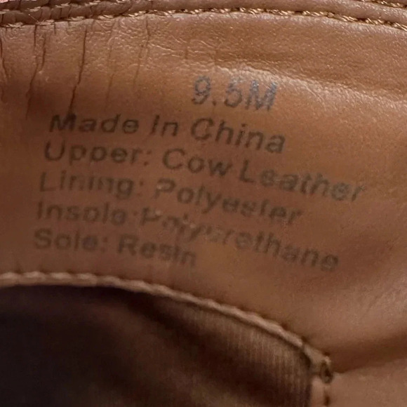 New Gibson Latimer womens ankle booties size 9.5 tan suede bow western boots - Picture 9 of 12